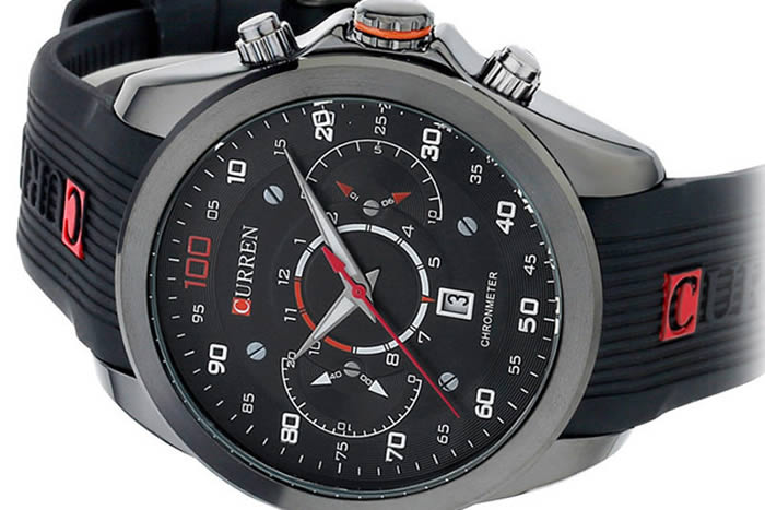 Relgio De Pulso Curren M 8166 Sport Masculino A Quartzo
